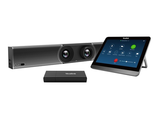 [1206649] Yealink MeetingBar A30 - All-in-One Videokonferenz-Leiste (Videoleiste, Touchkonsole, kabelloses Sharing-Pod)