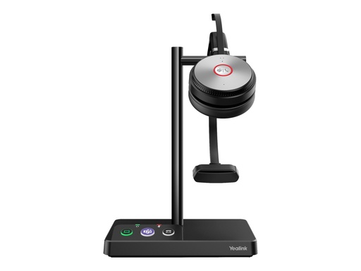 [1308000] Yealink WH62 Mono - Für Microsoft Teams - Headset - On-Ear - DECT - kabellos - Headset - 20 KHz