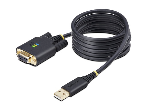 [1P6FFCN-USB-SERIAL] StarTech.com StarTech 6.6ft/2m USB to Null Modem Serial Adapter Cable, FTDI, RS232 - Kabel USB / seriell - USB (M)