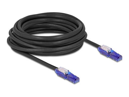 [80930] Delock Netzwerkkabel - RJ-45 (M) 180° schwenkbar zu RJ-45 (M)