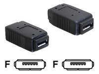 [65034] Delock Gender Changer USB - Mikro-USB Typ AB (W)