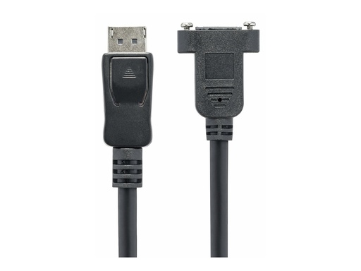 [DPPNLFM3] StarTech.com 1m DisplayPort Kabel für Schalttafelmontage, 4K x 2K, DP 1.2 - DisplayPort-Kabel - DisplayPort (M)