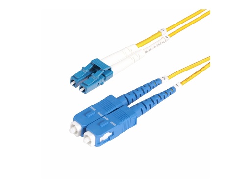 [SMLCSC-OS2-5M] StarTech.com 5m OS2 LWL Patchkabel LC zu SC (UPC)