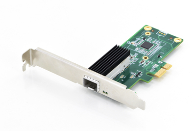 [DN-10160] DIGITUS Single Port Gigabit Ethernet Netzwerkkarte, SFP, PCI Express, Intel Chipsatz