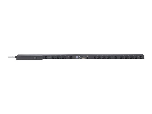 [DN-95632] DIGITUS Smart - Steckdosenleiste (Rack - einbaufähig) - Überschaltung und Schaltung der Ausgänge - Wechselstrom 230 V - 8000 Watt - 7300 VA - 1-phasig - Ethernet 10/100, serial - Eingabe, Eingang IEC 60309 32A - Ausgangsanschlüsse: 24 (4 x IEC 60320 C19, 20 x IEC 60320 C13)