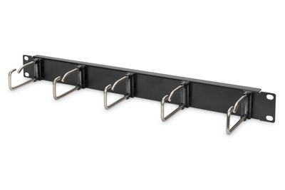 [DN-97667] DIGITUS Kabelrangierpanel mit Stahlbügeln für 482,6 mm (19")-Schränke, 1HE