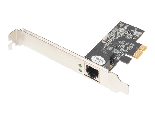 [DN-10135] DIGITUS Single Port 2,5 Gigabit Ethernet Netzwerkkarte, RJ45, PCI Express, Realtek Chipsatz