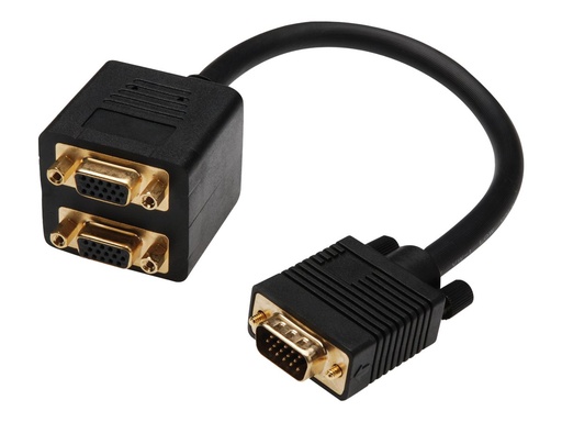 [AK-310400-002-S] DIGITUS ASSMANN - VGA-Splitter - HD-15 (VGA) (M) zu HD-15 (VGA)