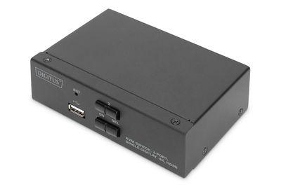 [DS-12870] DIGITUS KVM-Switch, 2-Port, Single-Display, 4K, HDMI®