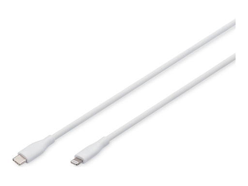 [AK-600110-010-W] DIGITUS ASSMANN - Lightning-Kabel - USB-C männlich zu