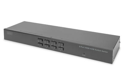 [DS-12910] DIGITUS Desktop 8 Port HDMI KVM Switch Single View