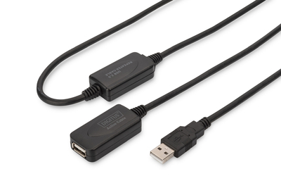 [DA-73102] DIGITUS Aktives USB 2.0 Verlängerungskabel, 20 m