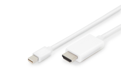 [AK-340304-020-W] DIGITUS Mini DisplayPort Adapterkabel, mDP - HDMI Typ A