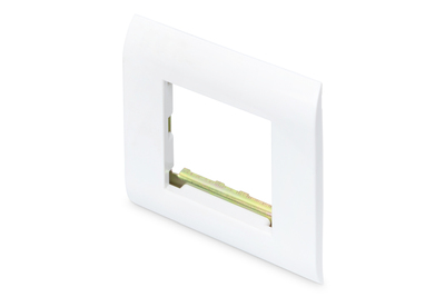 [DN-93802-5-SH] DIGITUS 80 x 80mm Rahmen für Blenden und Frontplatten