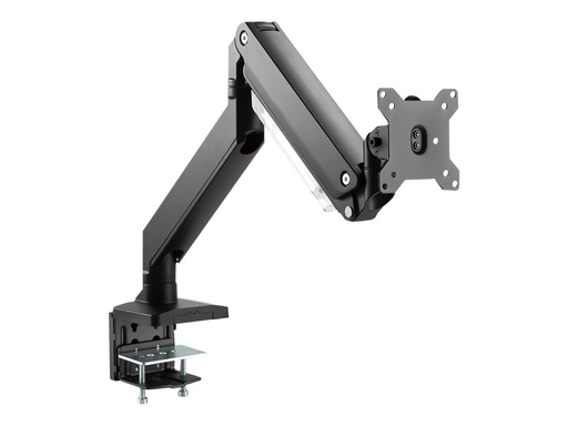 [DA-90426] DIGITUS DA-90426 - Befestigungskit (Spannbefestigung für Tisch, Schnellentriegelungsmechanismus, Gaszylinder-Monitorarm) - Gasfeder - für Curved Panel/Flat Panel - Aluminium, Kunststoff, Stahl - Schwarz - Bildschirmgröße: 38.1-88.9 cm (15"-35")