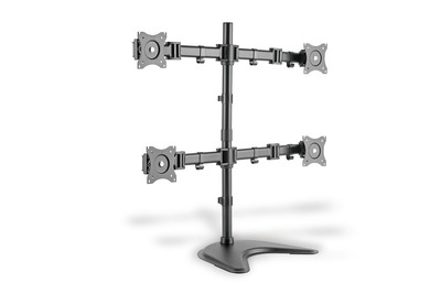 [DA-90364] DIGITUS Quad Monitorhalterung, 4x 27", 4x 8 kg