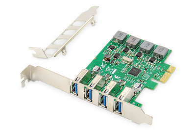 [DS-30226] DIGITUS 4-Port USB 3.0 PCI Express Add-On Karte