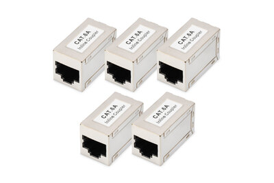 [DN-93905-5] DIGITUS CAT 6A Modulare Kupplung, geschirmt - 5 Stk.