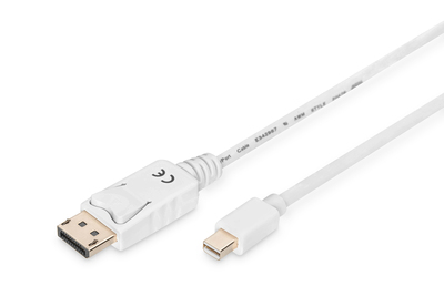[AK-340102-020-W] DIGITUS DisplayPort Anschlusskabel, 2m