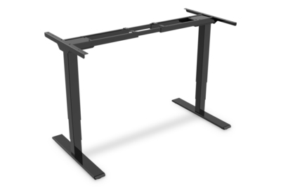[DA-90434] DIGITUS Elektrisch höhenverstellbares Tischgestell, Dual-Motor, 3-Stufen, Schwarz