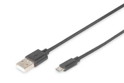 [DB-300127-018-S] DIGITUS USB-A  Micro-B Anschlusskabel, 1,8m