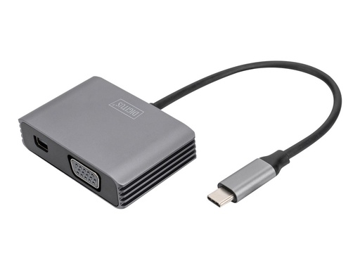 [DA-70825] DIGITUS Videoadapter - USB-C (M) zu HD-15 (VGA)