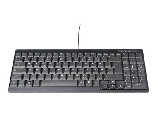 [DS-72000GE] DIGITUS Tastatur passend für DIGITUS TFT-Konsolen, deutsches Layout