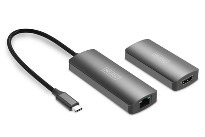 [DS-55343] DIGITUS 4K Video Extender (USB-C - HDMI), 30 m