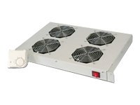 [DN-19 FAN-4-HO] DIGITUS Lüftereinheit zur variablen 483 mm (19")-Installation
