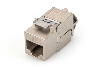 [DN-93619-24] DIGITUS CAT 6A Keystone Modul, geschirmt mit intelligentem Kabelmanager, Set (24 Stück)