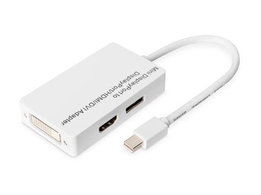 [DB-340509-002-W] DIGITUS Video- / Audio-Adapter - Mini DisplayPort