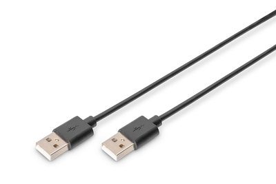 [AK-300100-018-S] DIGITUS USB-A Anschlusskabel, 1,8m