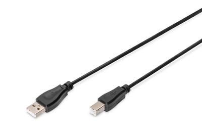 [AK-300102-010-S] DIGITUS USB-A  USB-B Anschlusskabel, 1m
