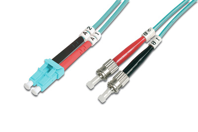 [DK-2531-01/3] DIGITUS LWL Multimode OM 3 Patchkabel, LC / ST