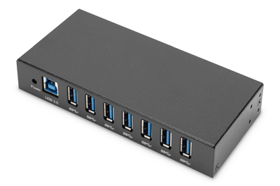 [DA-70258-1] DIGITUS USB 3.0 Hub, 7-Port, Industrial Line