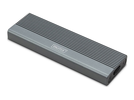[DA-71154] DIGITUS USB M.2 Festplattengehäuse, SSD, extern, SATA, 6Gbps, USB 3.1 Gen2, Aluminium, werkzeugfrei