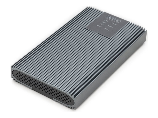 [DA-71559] DIGITUS USB M.2 NVMe Klonstation, SSD, NVMe, 20Gbits, USB 3.2 Gen2, Aluminium, werkzeugfrei