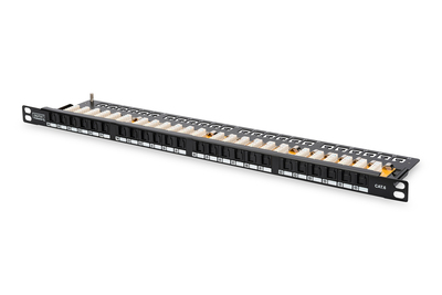 [DN-91624U-SL-SH] DIGITUS CAT 6, Klasse E High Density Patch Panel, ungeschirmt