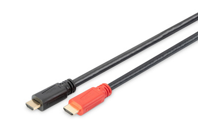 [AK-330105-100-S] DIGITUS HDMI High Speed Anschlusskabel, mit Verstärker