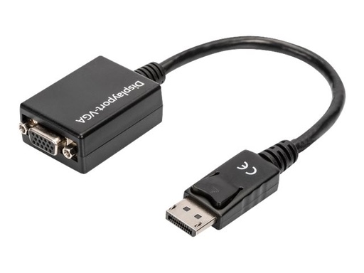 [AK-990904-002-S] DIGITUS Videoadapter - DisplayPort (M) zu HD-15 (VGA)