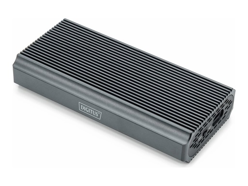 [DA-71158] DIGITUS USB M.2 Festplattengehäuse, SSD, extern, NVMe, 40Gbps, USB 4.0, Aluminium, werkzeugfrei