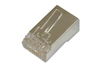 [AK-219603] DIGITUS CAT 6 Modularstecker für Rundkabel, Pass through Stecker
