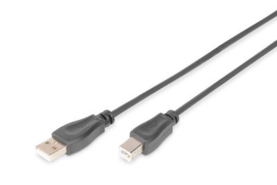 [AK-300105-030-S] DIGITUS USB-A  USB-B Anschlusskabel, 3m