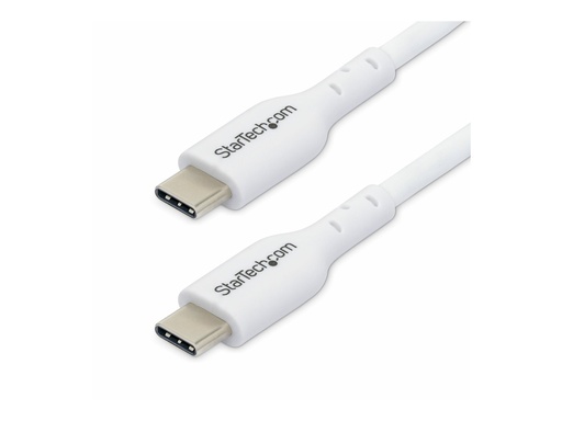 [USB2CC1MNCWHE] StarTech.com StarTech 3.3ft (1m) USB-C Charging Cable, Charge & Sync, 60W (3A)