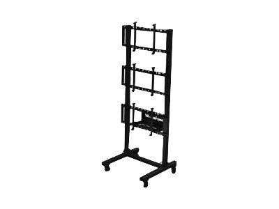 [DS-C560-1X3] Peerless DS-C560-1x3 - Portable Video Wall Cart 1x3 For 46"-60" Display