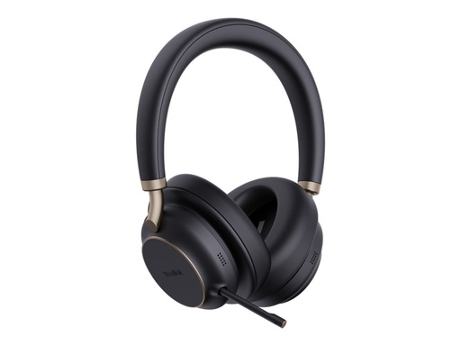 [1208707] Yealink Headset BH 76 Plus Teams Black usb-C/A - Headset - Rausch-Unterdrückung