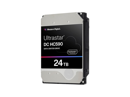[0F65684] WD Ultrastar DC HC590 0F65642 - Festplatte - Rechenzentrum - verschlüsselt - 24 TB - intern - 3.5" (8.9 cm)