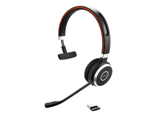 [6593-823-309] Jabra Evolve 65 MS mono - Headset - On-Ear - konvertierbar