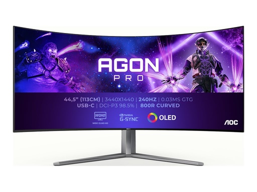 [AG456UCZD] AOC AGON PRO AG456UCZD - OLED-Monitor - Gaming - gebogen - 113 cm (45")