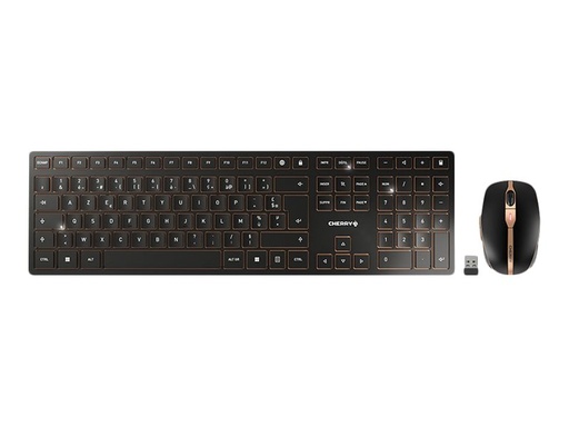 [JD-9100FR-2] Cherry DW 9100 SLIM - Tastatur-und-Maus-Set
